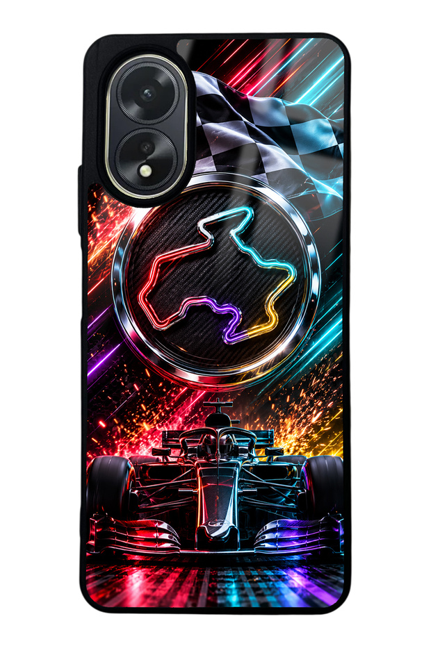 Oppo A38 Apex Lights Design Glossy Phone Case