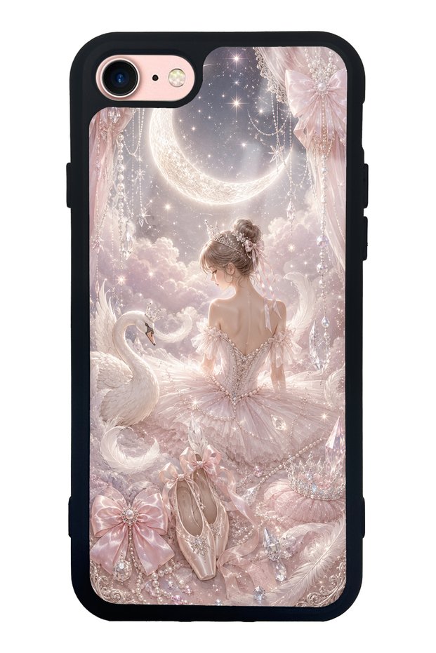 iPhone 7 Starlight Ballerina Design Glossy Phone Case