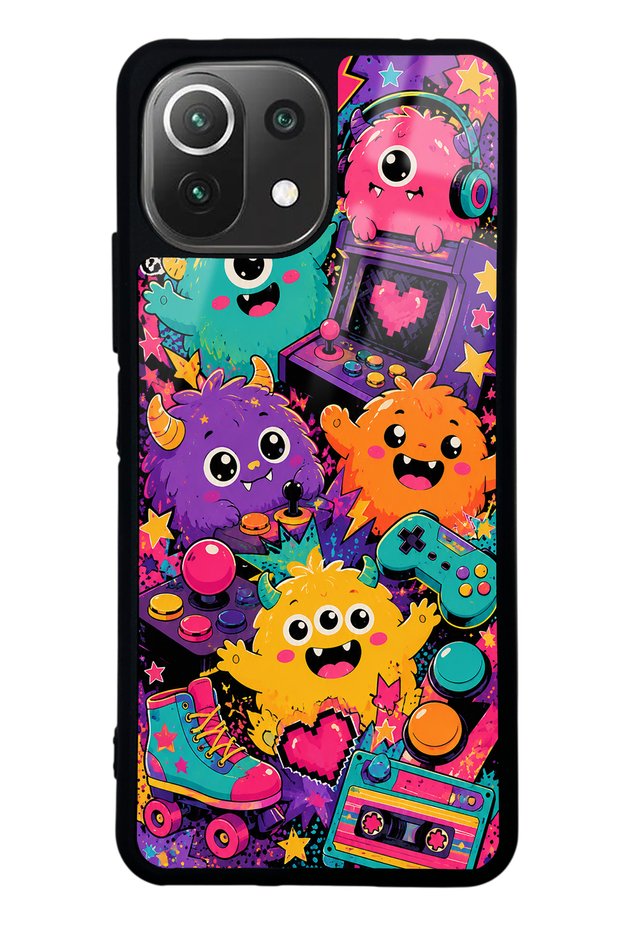 Xiaomi Mi 11 Lite Monster Game Club Design Glossy Phone Case