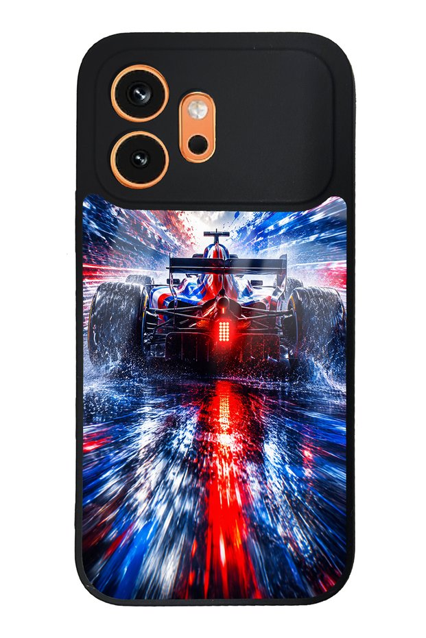 Honor 600 Storm Racer Design Glossy Phone Case