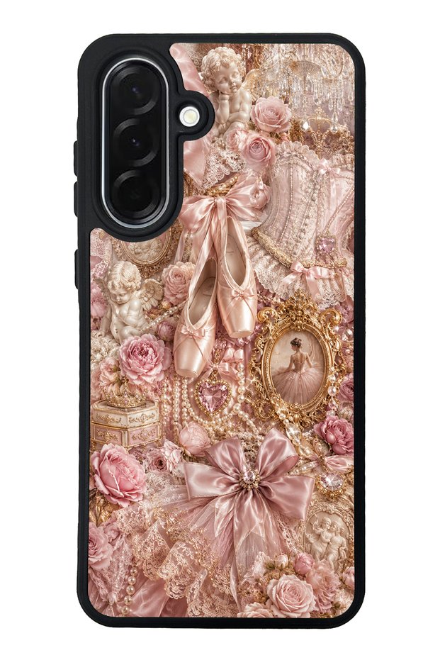 Samsung A36 Angel Ballet Design Glossy Phone Case