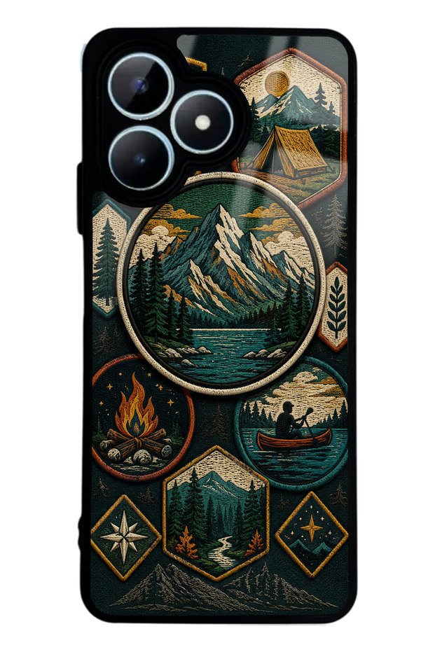 Realme Note 50 Summit Explorer Design Glossy Phone Case