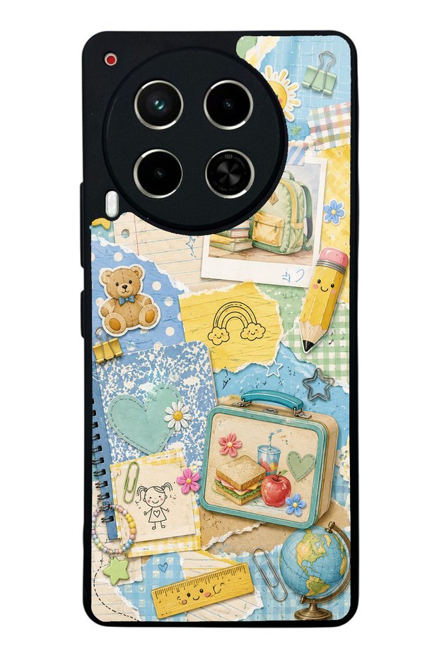 Tecno Camon 30 Campus Notes Design Glossy Phone Case