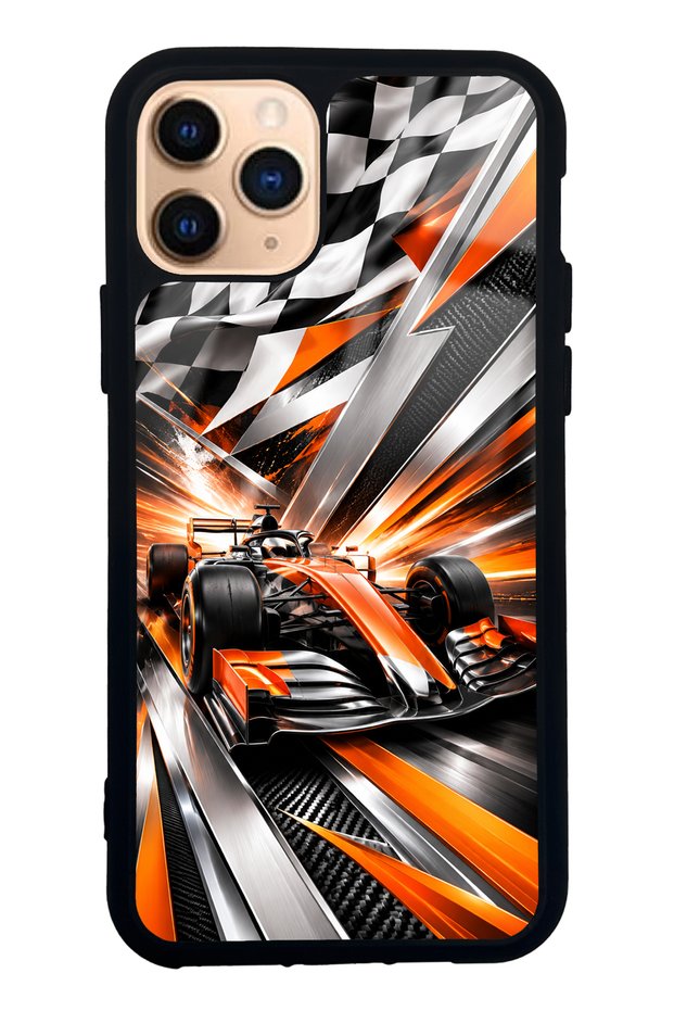 iPhone 11 Pro Inferno Apex Design Glossy Phone Case