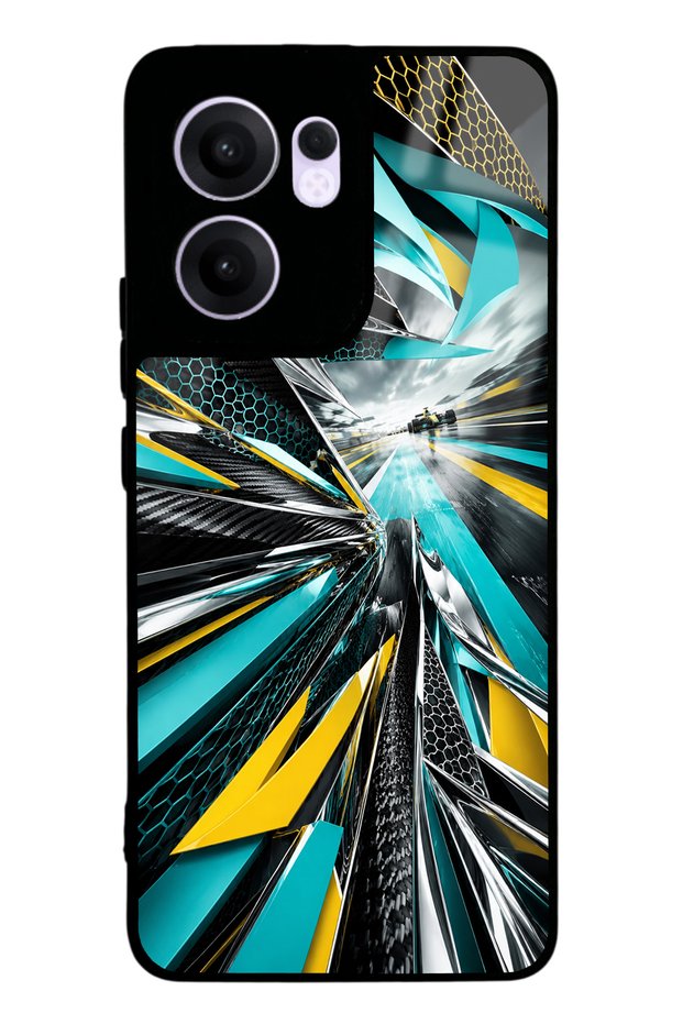 Oppo Reno 13F Apex Surge Design Glossy Phone Case