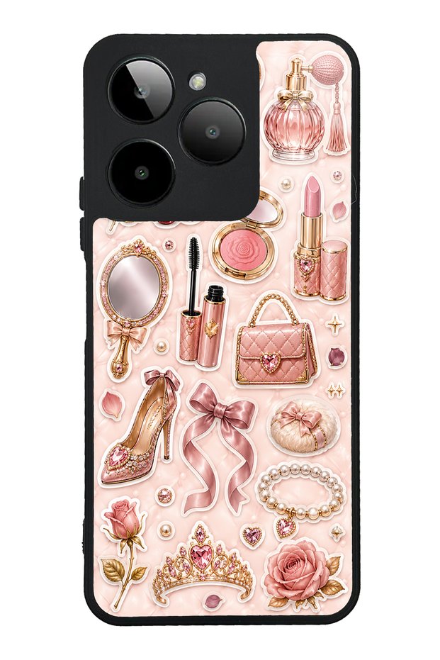 Gm Era 30 Rose Gold Glam Designed Glossy Phone Case