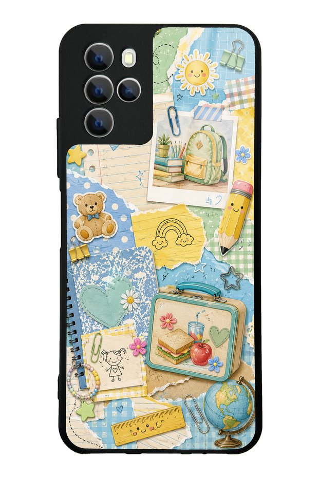 Omix X700 Campus Notes Design Glossy Phone Case