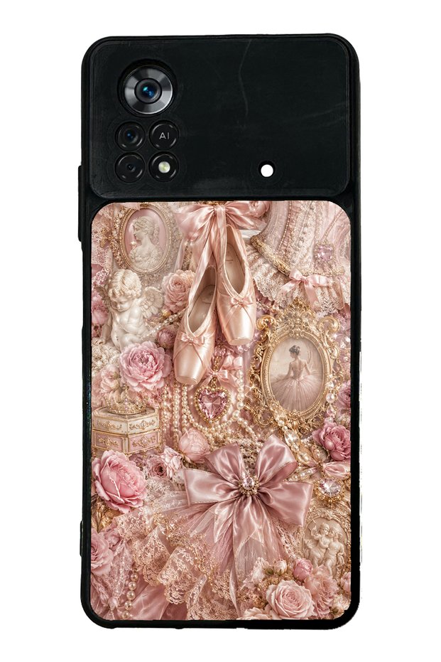 Xiaomi Poco X4 Pro Angel Ballet Design Glossy Phone Case
