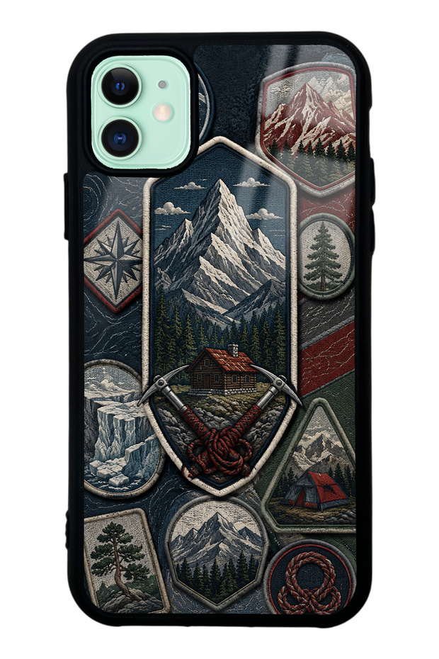 iPhone 11 Peakbound Design Glossy Phone Case