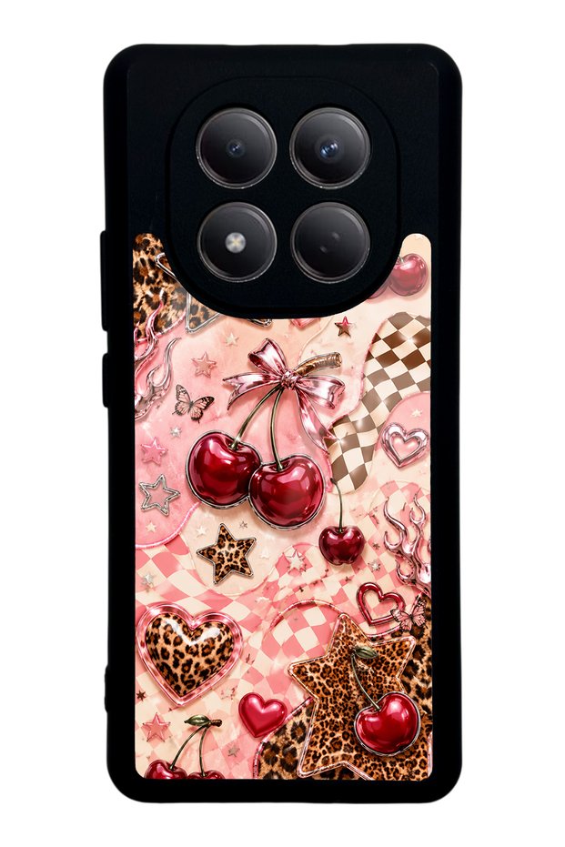 Xiaomi Redmi Note 15 5g Cherry Rebel Pop Design Glossy Phone Case