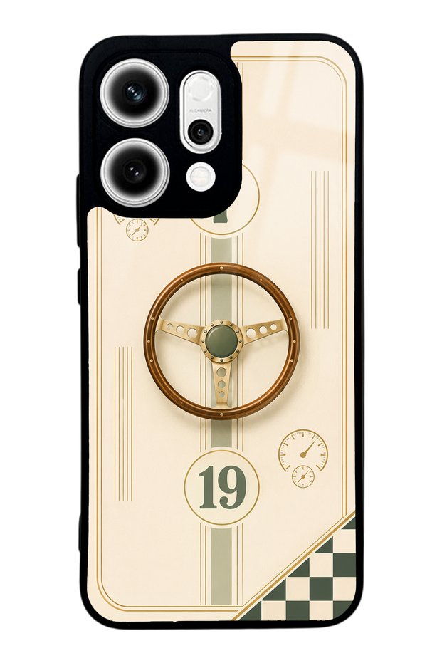 Oppo Reno 14 Classic Racer 7 Design Glossy Phone Case