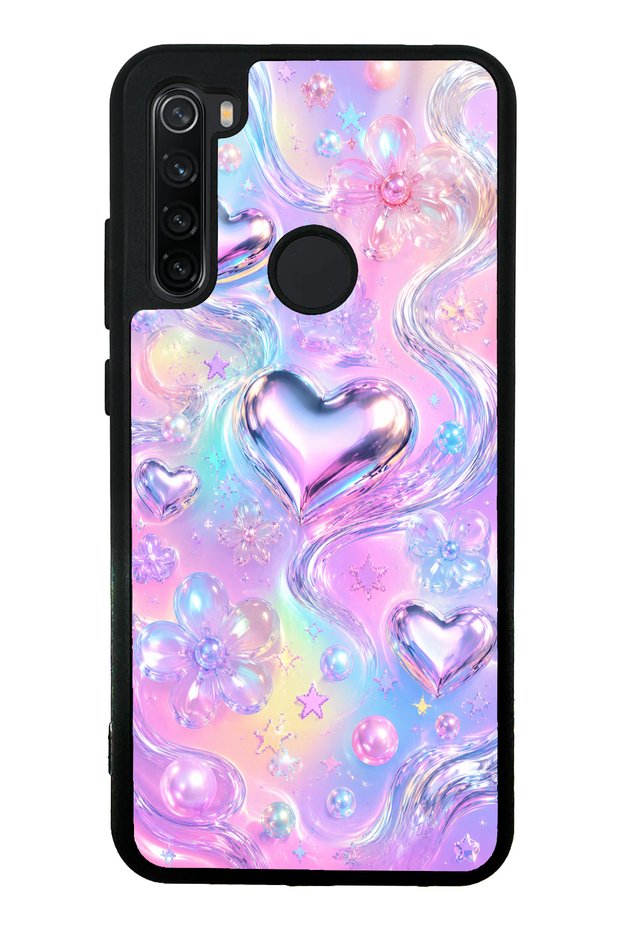 Xiaomi Redmi Note 8 Iridescent Love Design Glossy Phone Case