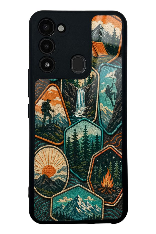 Tecno Spark 8C Wild Horizon Design Glossy Phone Case