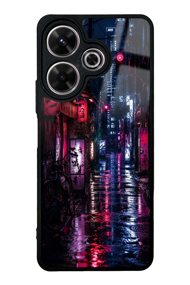 Xiaomi Redmi 13 4g Electric Alley Design Glossy Phone Case