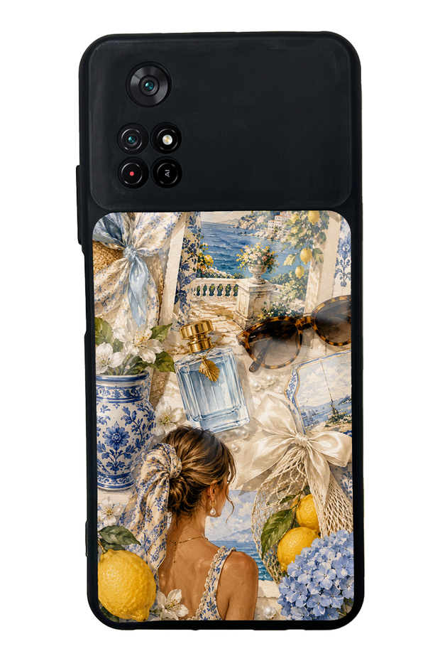 Xiaomi Poco M4 Pro Amalfi Blue Design Glossy Phone Case