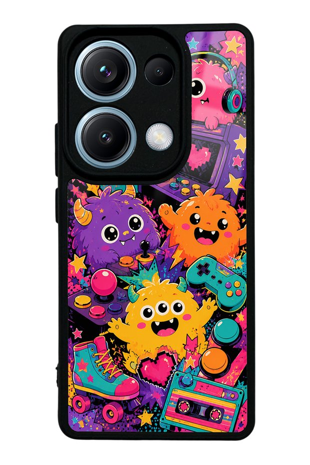 Xiaomi Redmi Note 14S Monster Game Club Design Glossy Phone Case