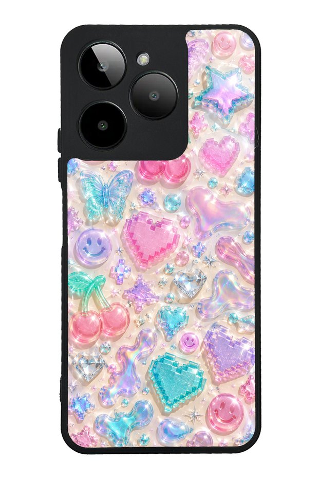 Gm Era 30 Y2K Jelly Charms Design Glossy Phone Case