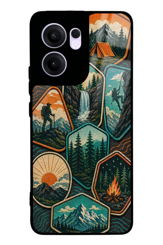 Oppo Reno 13F Wild Horizon Design Glossy Phone Case