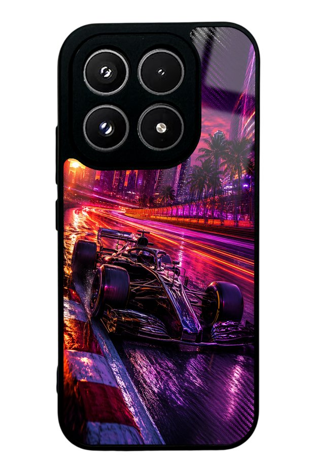 Xiaomi 17 Purple Apex Design Glossy Phone Case