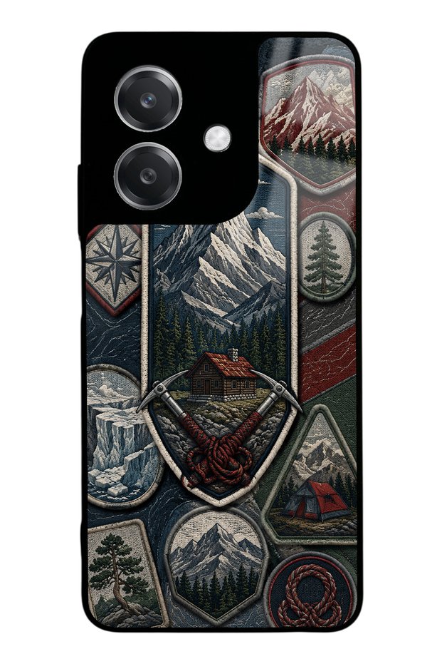 Oppo A3 Peakbound Design Glossy Phone Case