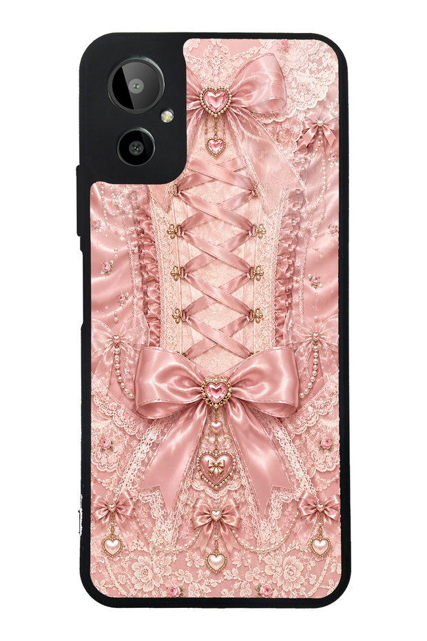 Gm 23 Se Pink Corset Coquette Design Glossy Phone Case