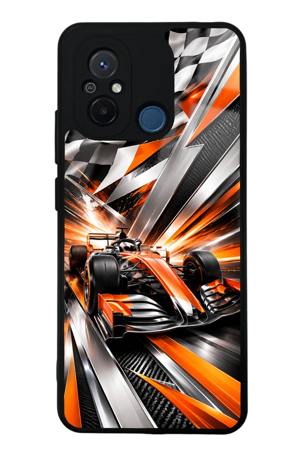 Xiaomi Redmi 12C Inferno Apex Design Glossy Phone Case