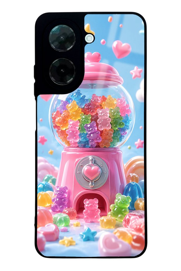 Xiaomi Redmi A5 Glossy Phone Case with Candy Bear Dream Design