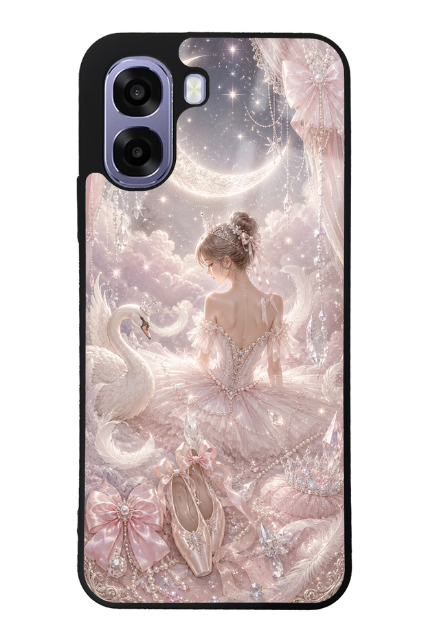 Oppo A6T Starlight Ballerina Design Glossy Phone Case