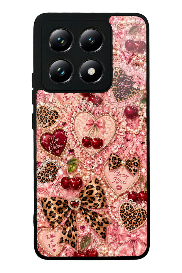 Xiaomi Mi 14t Wild Cherry Coquette Design Glossy Phone Case