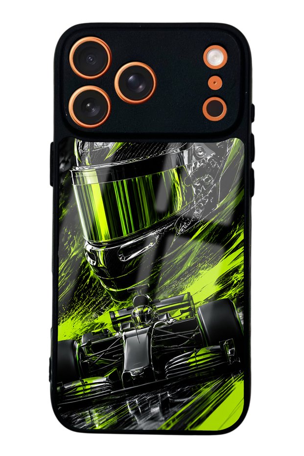 iPhone 17 Pro Max Toxic Velocity Design Glossy Phone Case