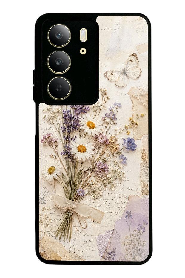 Realme C75 Lavender Meadow Design Glossy Phone Case