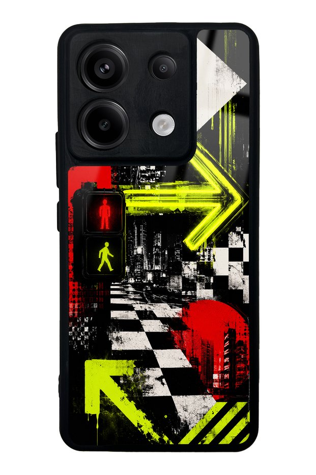 Xiaomi Redmi Note 13 Pro 5g Neon District Design Glossy Phone Case
