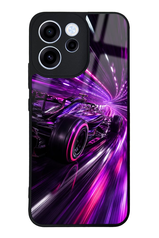 Oppo Reno 15F Quantum Drive Design Glossy Phone Case