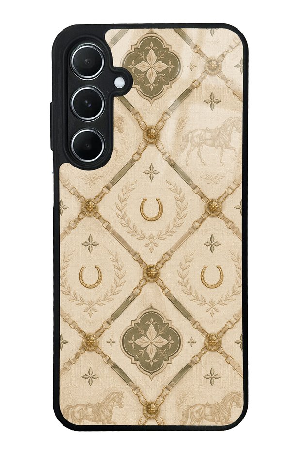 Samsung A55 Maison Équestre Design Glossy Phone Case