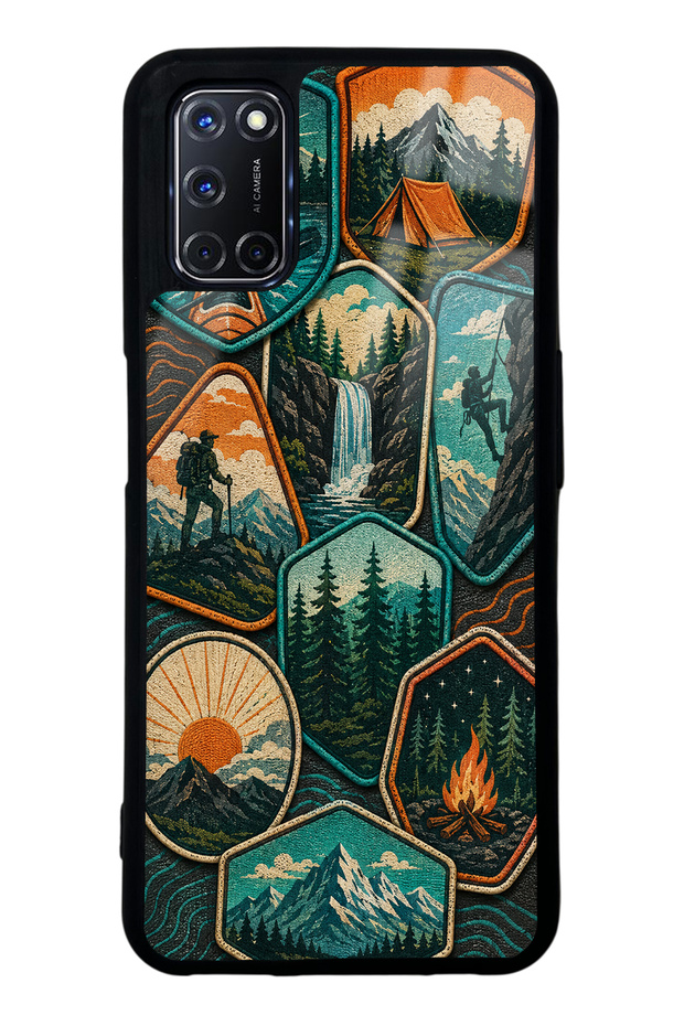 Oppo A52 Wild Horizon Design Glossy Phone Case