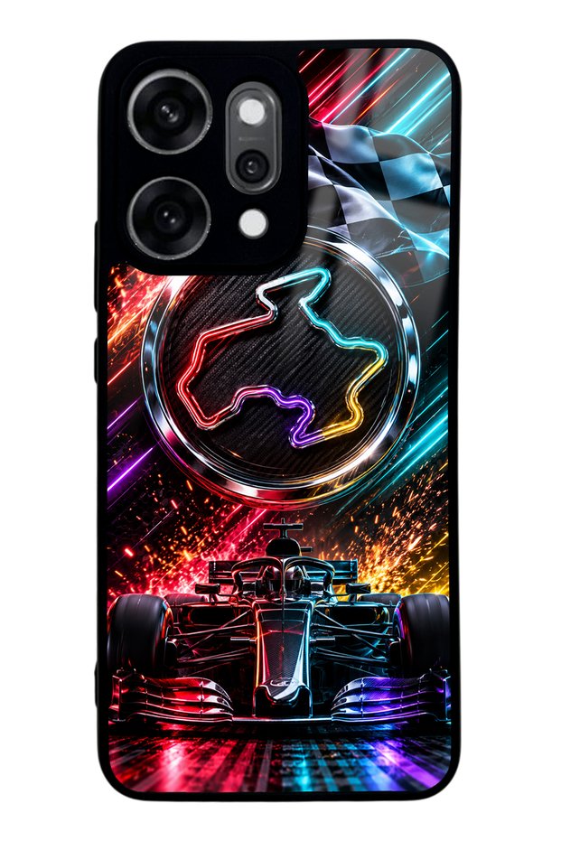 Oppo Reno 14 Pro Apex Lights Design Glossy Phone Case