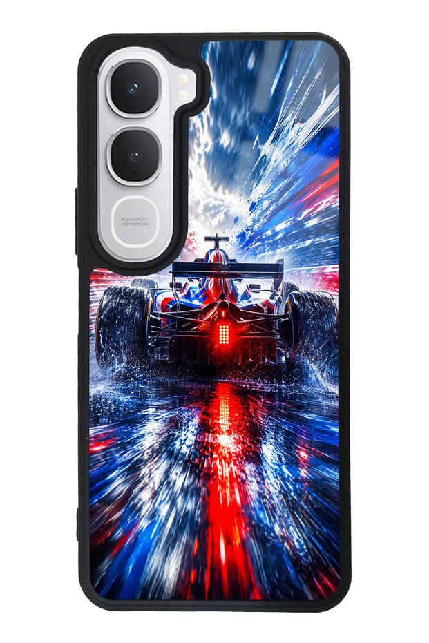 Vivo Y31 Storm Racer Design Glossy Phone Case