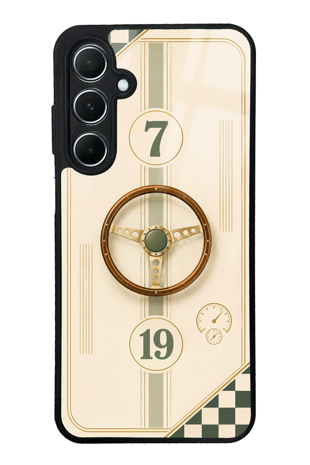 Samsung A55 Classic Racer 7 Design Glossy Phone Case