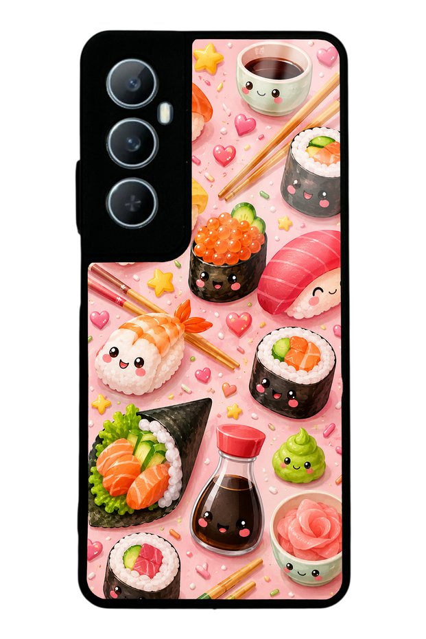 Realme C65 Sushi Love Club Design Glossy Phone Case