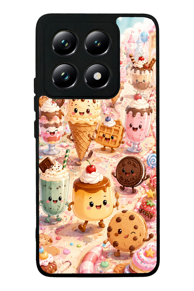 Xiaomi Mi 14t Dessert Wonderland Design Glossy Phone Case