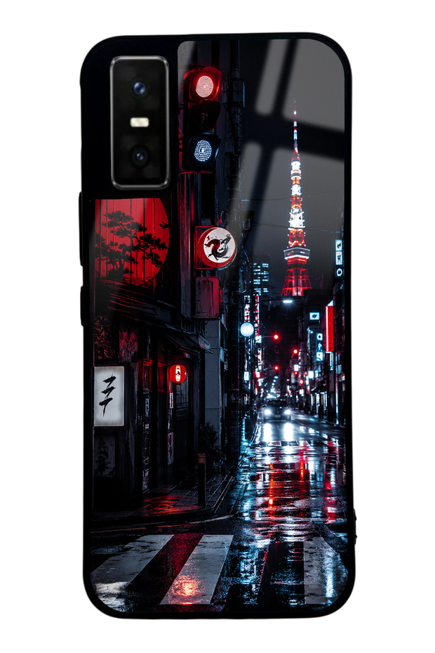 Infinix Gt 30 Pro Midnight Tokyo Design Glossy Phone Case