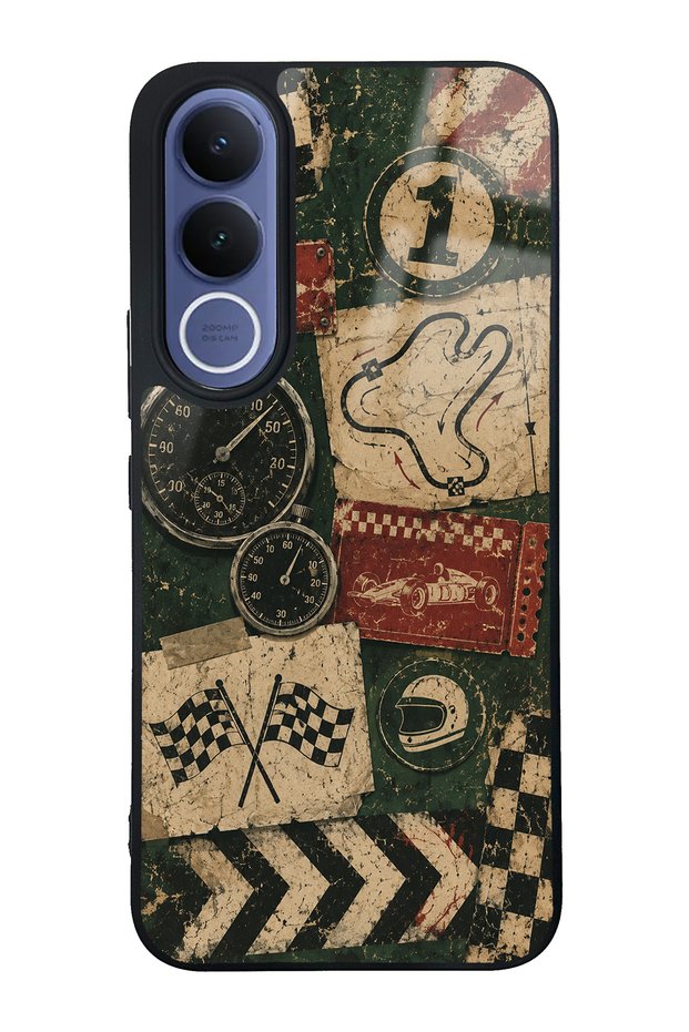 Vivo V70 Fe Heritage Track Club Design Glossy Phone Case