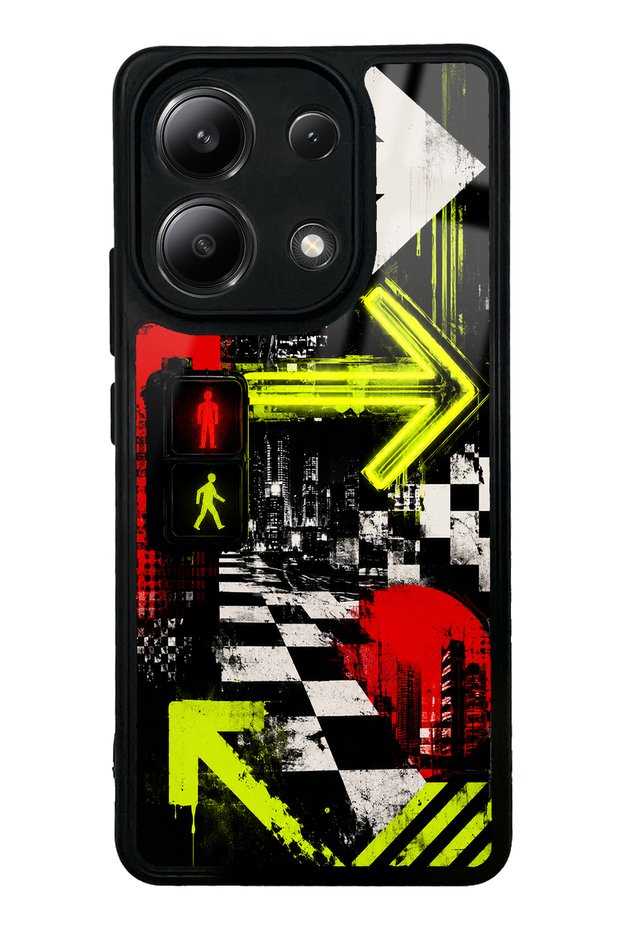 Xiaomi Redmi Note 13 4g Neon District Design Glossy Phone Case