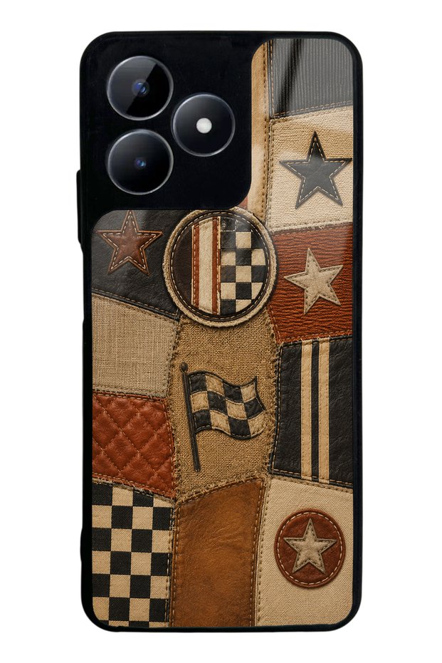 Realme C53 Racing Leather Club Design Glossy Phone Case