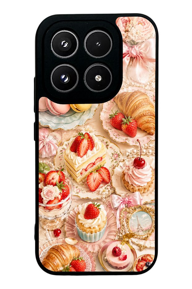 Xiaomi 17 Paris Sweet Berry Design Glossy Phone Case