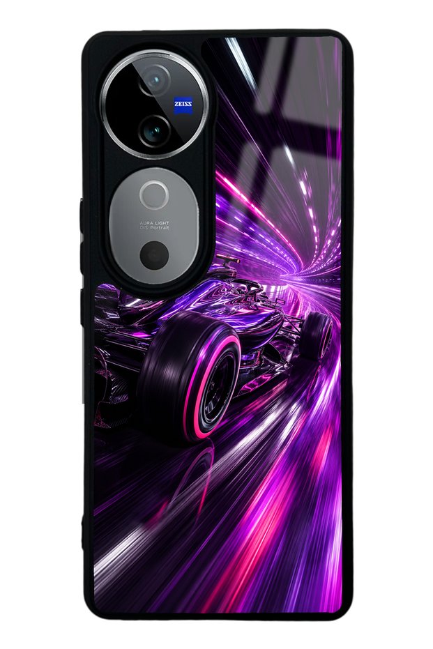 Vivo V40 Quantum Drive Design Glossy Phone Case