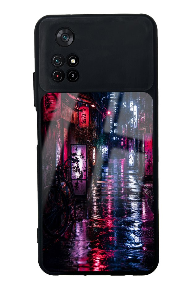 Xiaomi Poco M4 Pro Electric Alley Design Glossy Phone Case