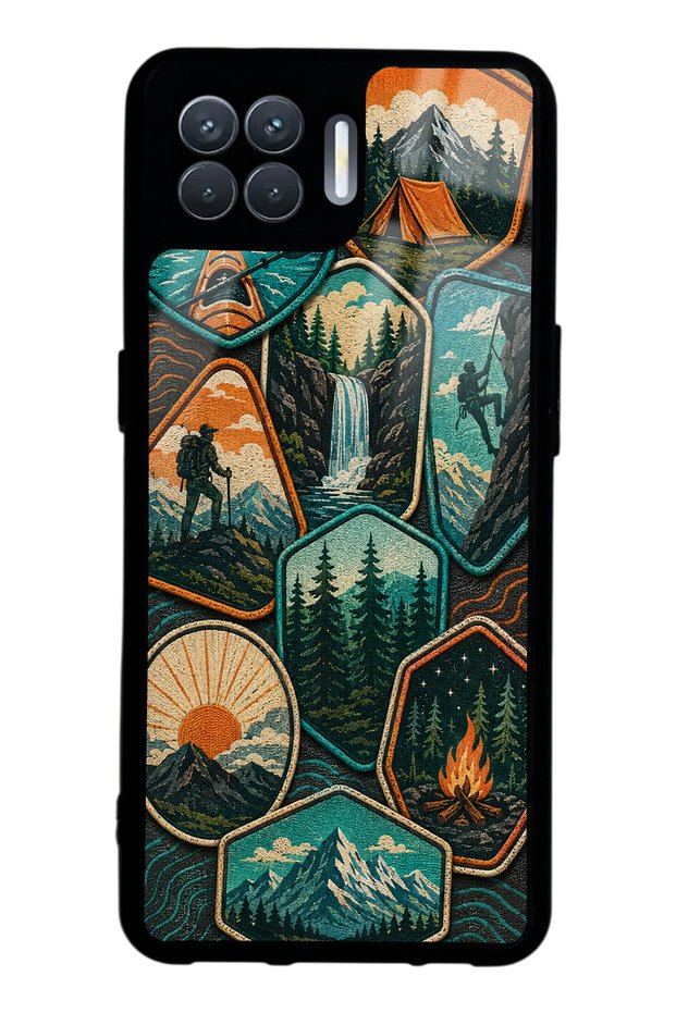 Oppo Reno 4 Lite Wild Horizon Design Glossy Phone Case