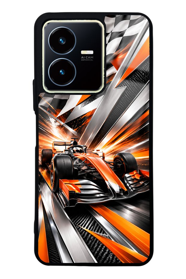 Vivo Y22S Inferno Apex Design Glossy Phone Case