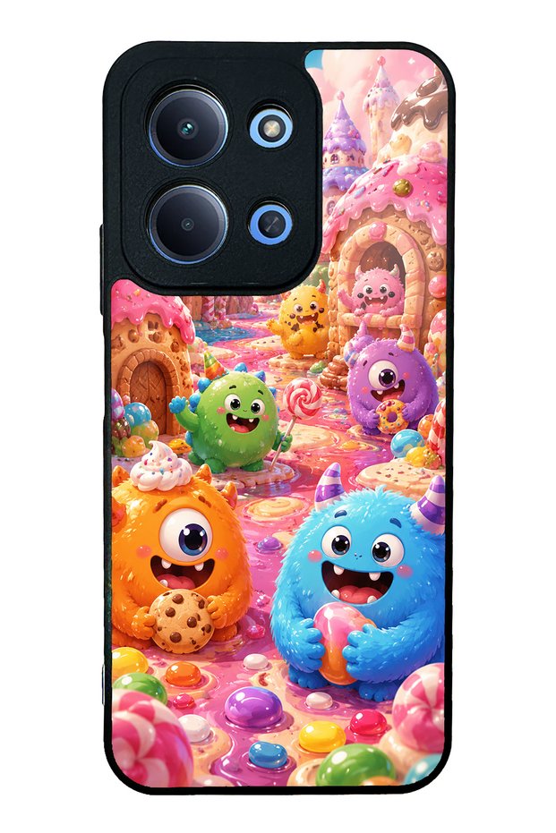 Xiaomi Redmi 15C Sugar Monster Town Design Glossy Phone Case
